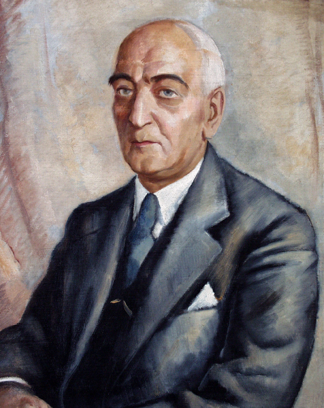 8. kép. Gábor Jenő 1936-ban készült festménye Mansfeld Gézáról